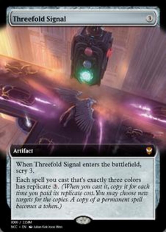 Threefold Signal (Magic Online Promos #99817)