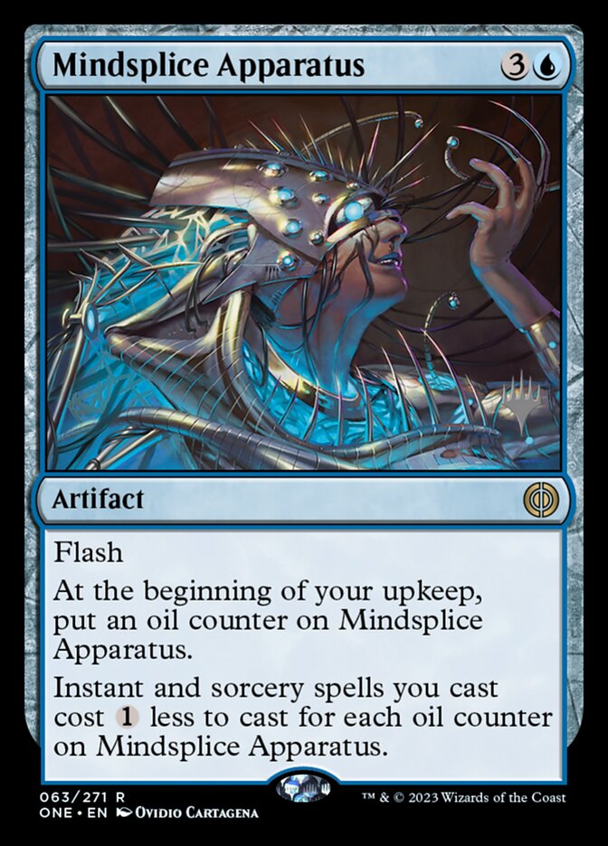 Mindsplice Apparatus (Phyrexia: All Will Be One Promos #63p)