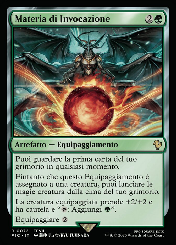 Materia di Invocazione