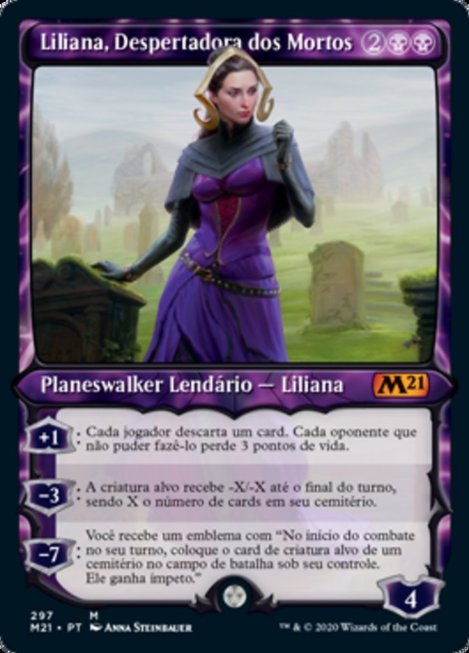 Liliana, Waker of the Dead (Core Set 2021 #297)