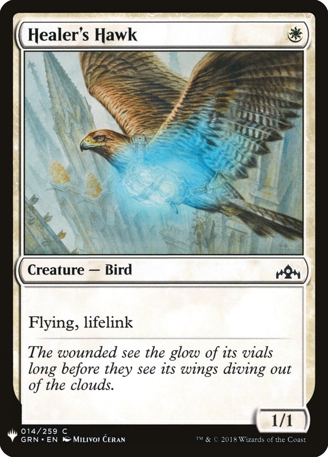 Healer's Hawk (The List #GRN-14)