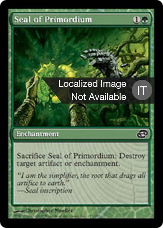 Seal of Primordium (Planar Chaos #153)