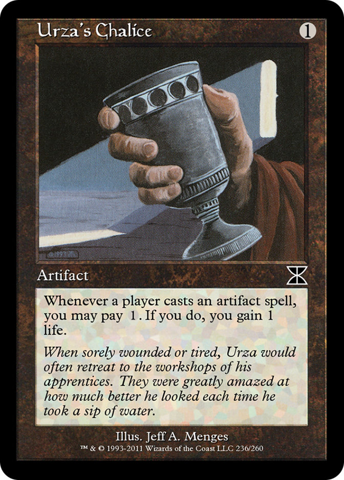Urza's Chalice (Masters Edition IV #236)