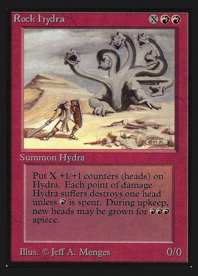 Rock Hydra (Intl. Collectors' Edition #172)