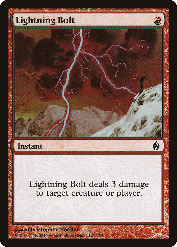Lightning Bolt (Premium Deck Series: Fire and Lightning #17)