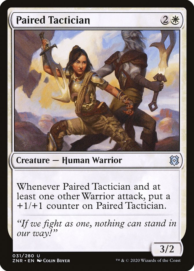 Paired Tactician (Zendikar Rising #31)