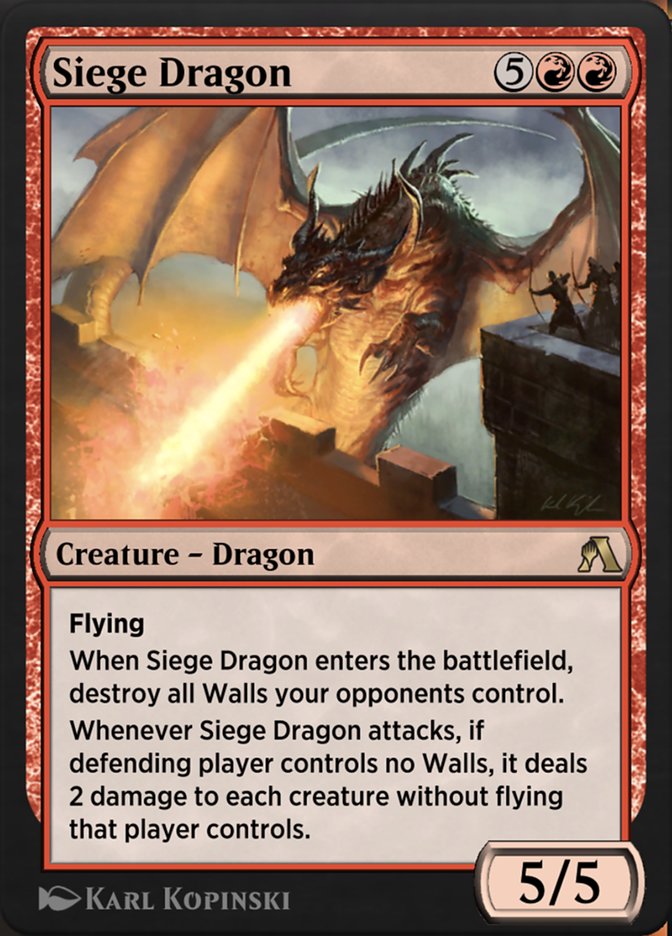 Siege Dragon (Arena Beginner Set #85)