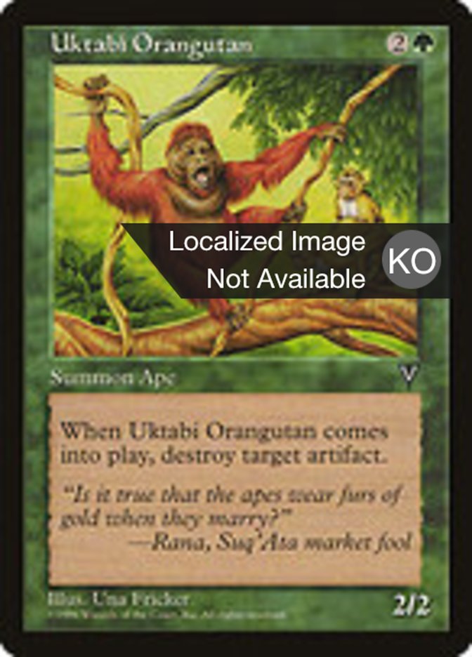 Uktabi Orangutan (Visions #123)