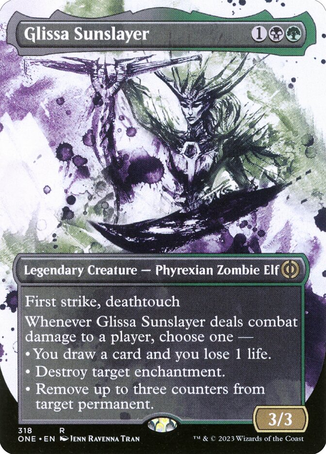 Glissa Sunslayer · Phyrexia: All Will Be One (ONE) #318 · Scryfall 