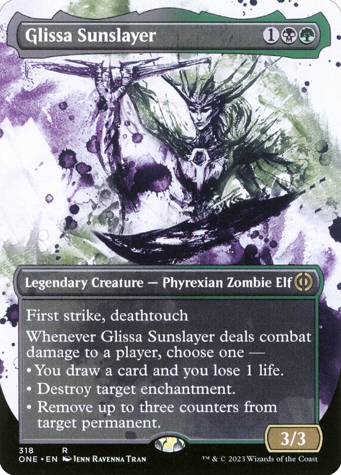 Glissa Sunslayer (Phyrexia: All Will Be One #318)