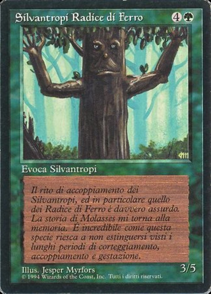 Ironroot Treefolk (Foreign Black Border #204)