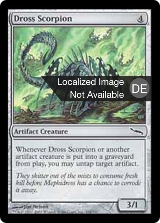 Dross Scorpion (Mirrodin #164)
