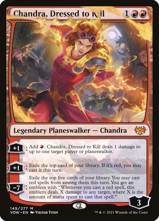 Chandra, Dressed to Kill (Innistrad: Crimson Vow #149)