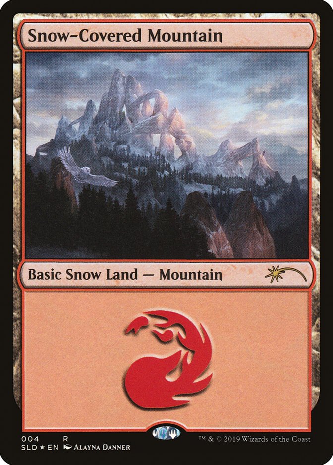 Snow-Covered Mountain (Secret Lair Drop #4)