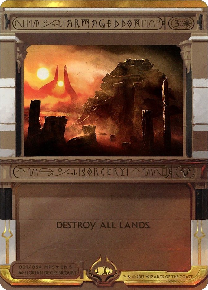 Armageddon · Amonkhet Invocations (MP2) #31 · Scryfall Magic The Gathering  Search