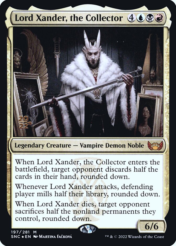 Lord Xander, the Collector (Streets of New Capenna Promos #197s)