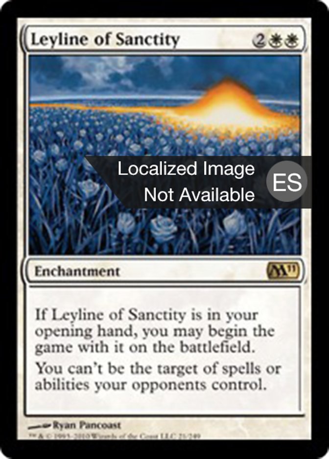 Leyline of Sanctity (Magic 2011 #21)