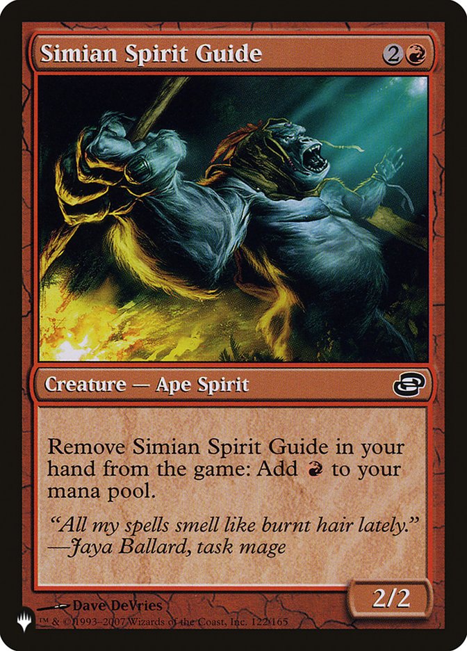 Simian Spirit Guide (The List #PLC-122)