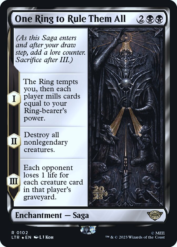 One Ring to Rule Them All – PR Foil