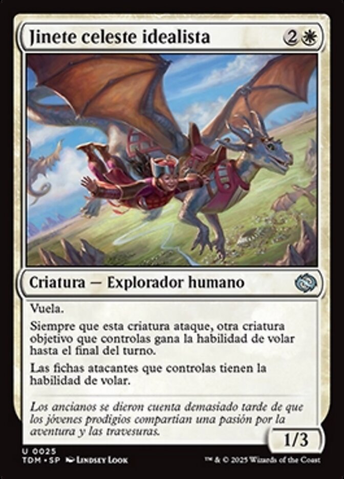 Jinete celeste idealista