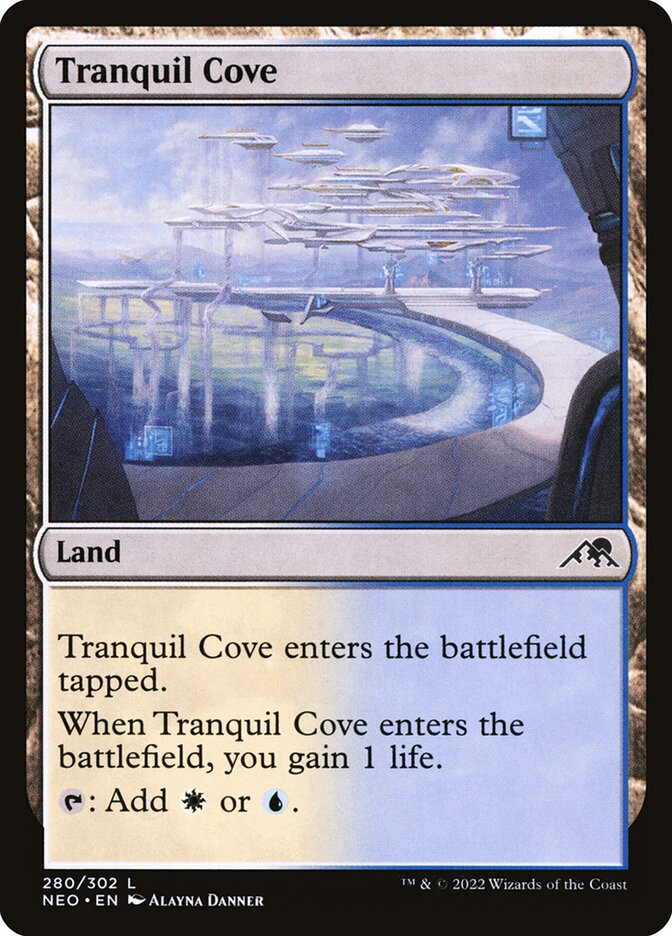Tranquil Cove (Kamigawa: Neon Dynasty #280)