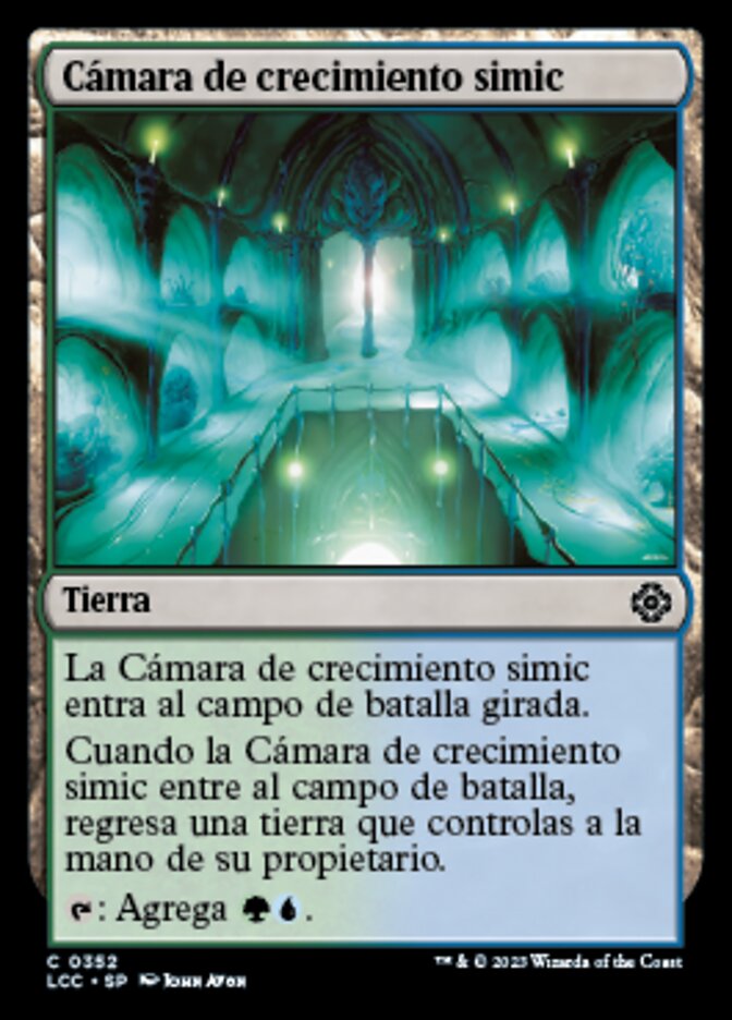 Simic Growth Chamber (The Lost Caverns of Ixalan Commander #352)