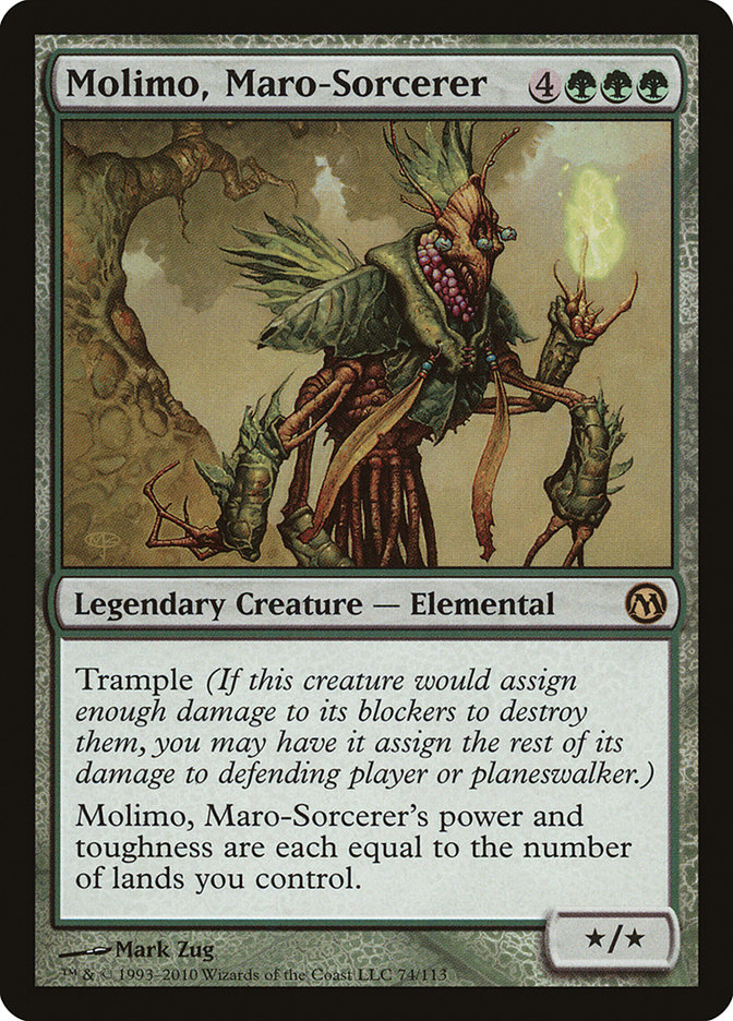 Molimo, Maro-Sorcerer (Duels of the Planeswalkers #74)