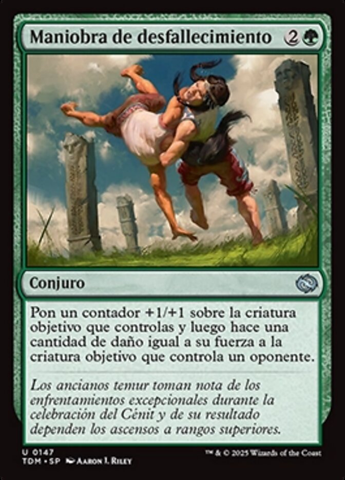 Maniobra de desfallecimiento