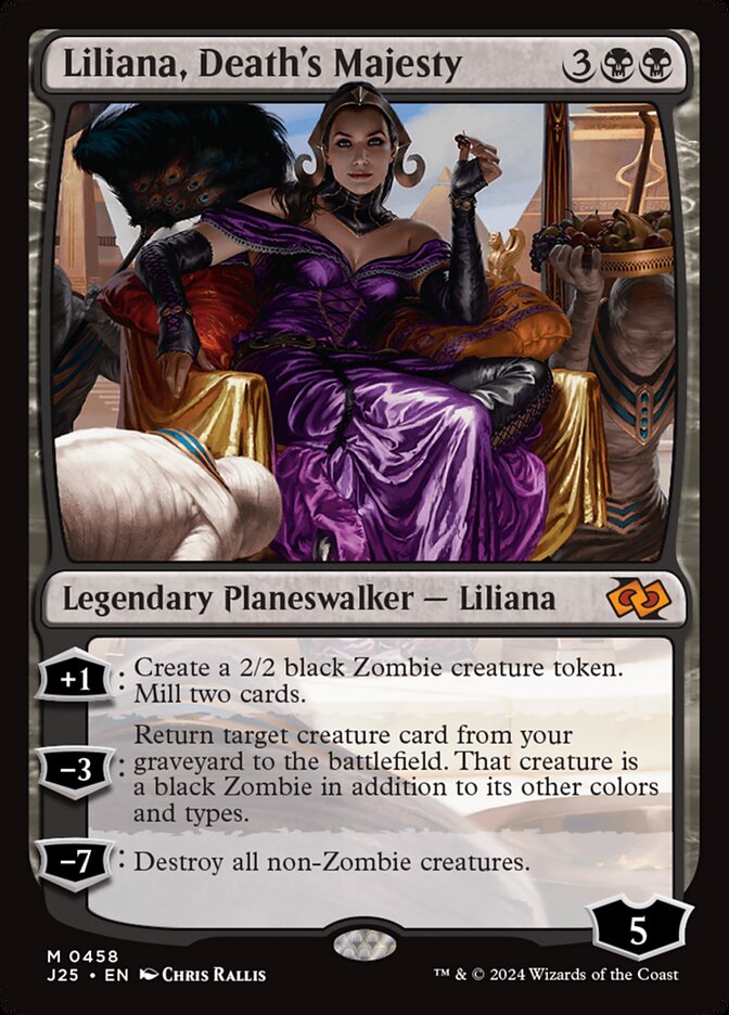 Liliana, Death's Majesty (Foundations Jumpstart #458)