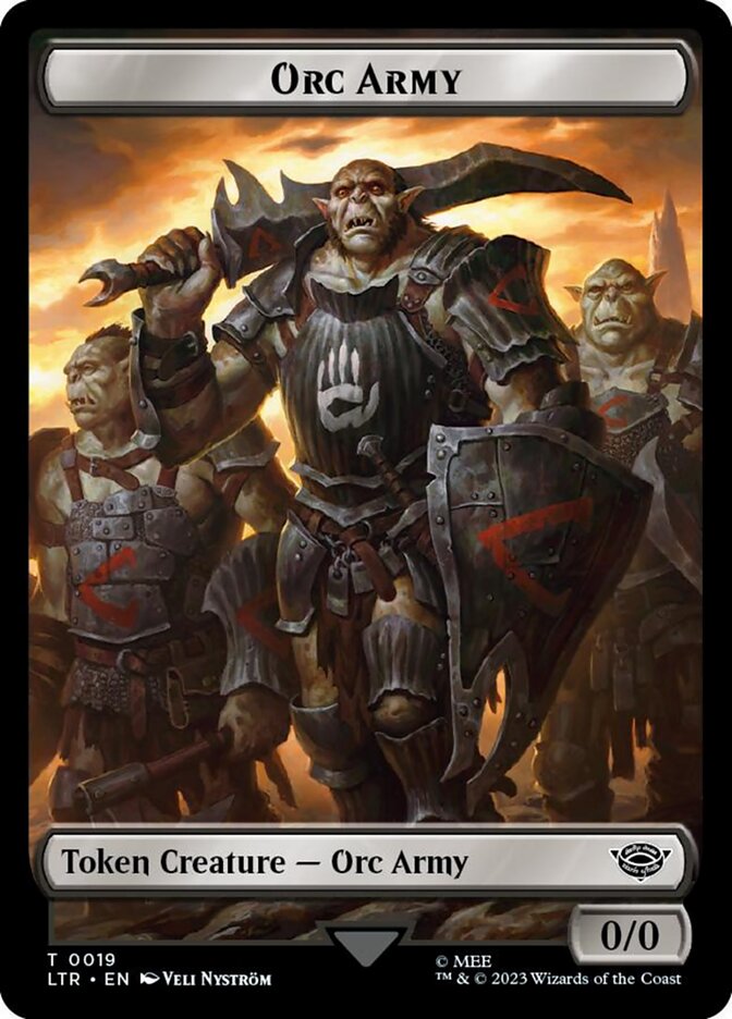 Orc Army (Tales of Middle-earth Tokens #19)