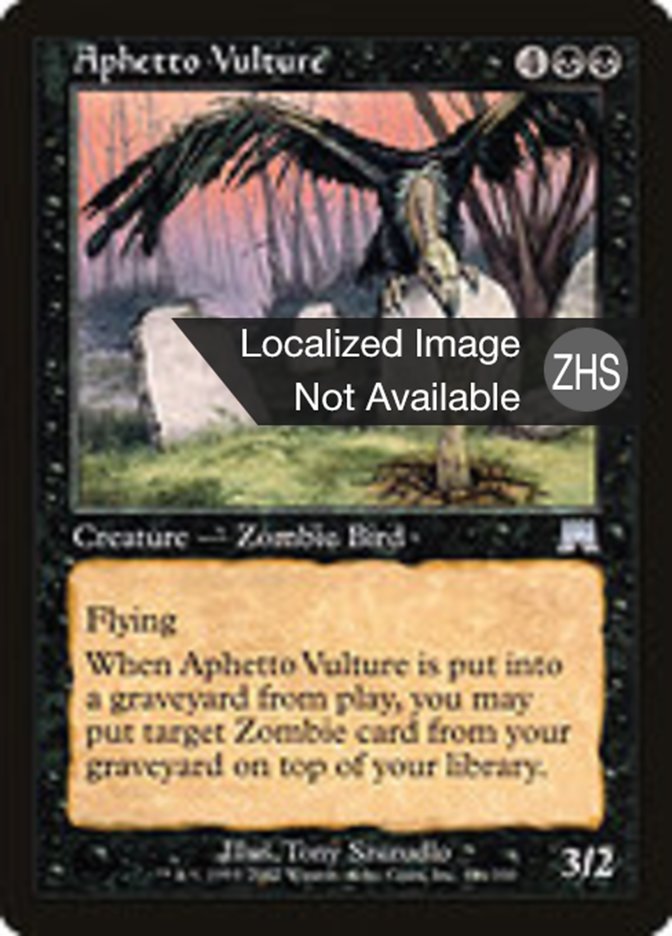 Aphetto Vulture (Onslaught #126)