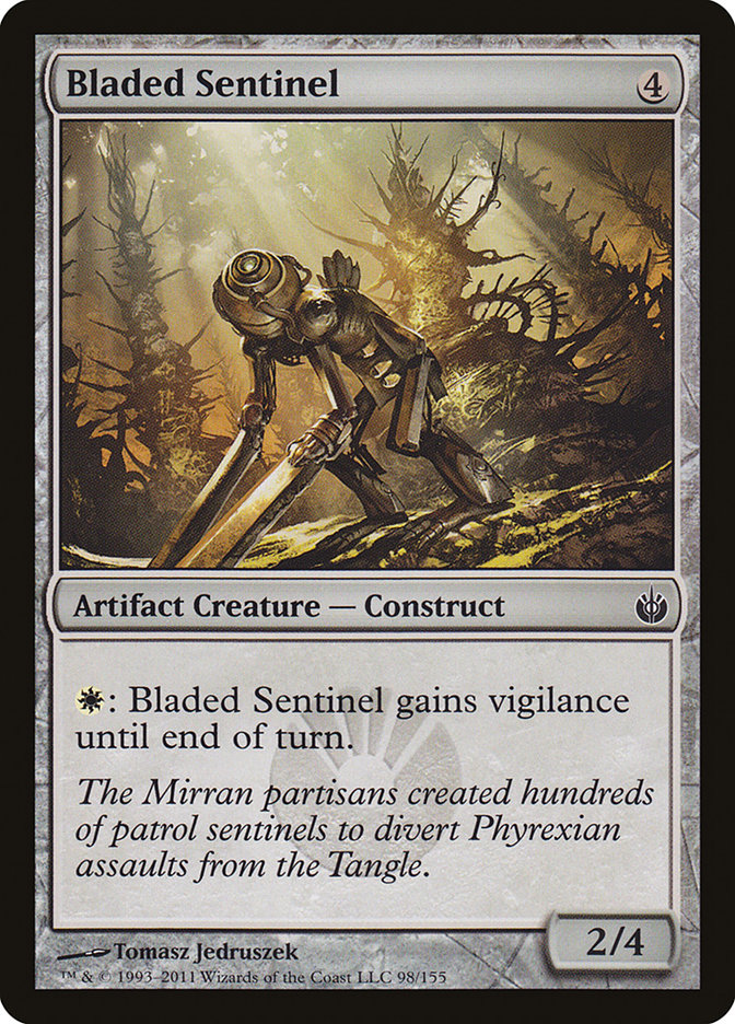 Bladed Sentinel (Mirrodin Besieged #98)