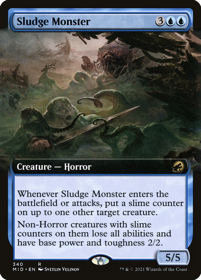 Sludge Monster (Innistrad: Midnight Hunt #340)