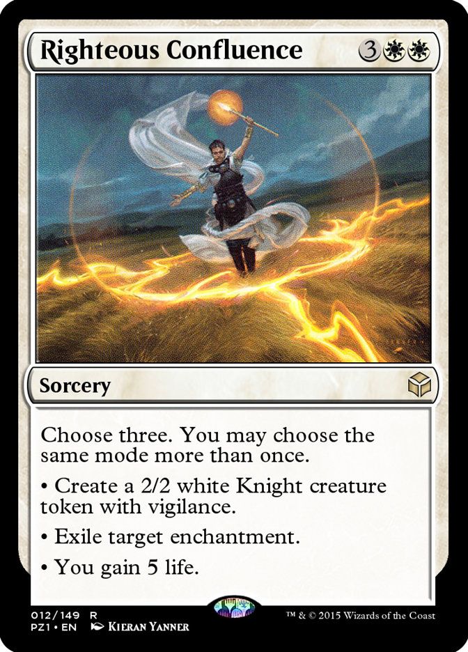 Righteous Confluence (Legendary Cube Prize Pack #12)