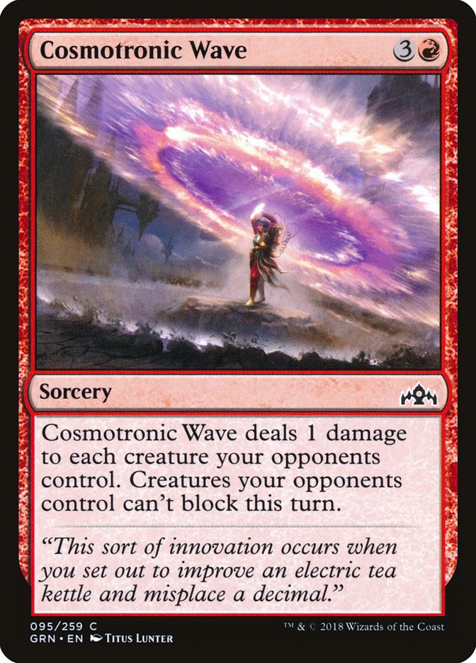 Cosmotronic Wave (Guilds of Ravnica #95)