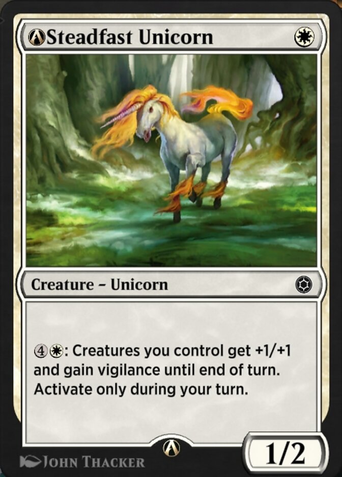 A-Steadfast Unicorn