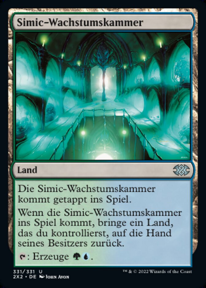 Simic Growth Chamber (Double Masters 2022 #331)
