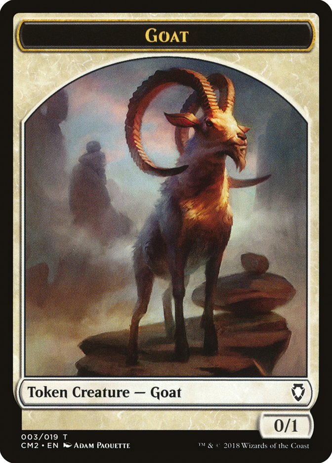 Goat (Commander Anthology Volume II Tokens #3)