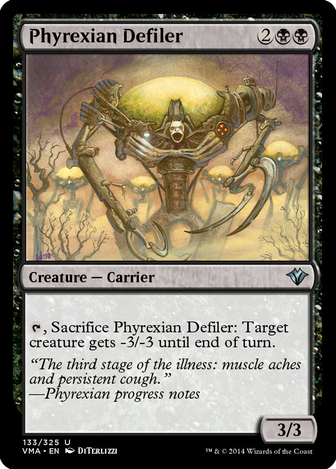 Phyrexian Defiler (Vintage Masters #133)