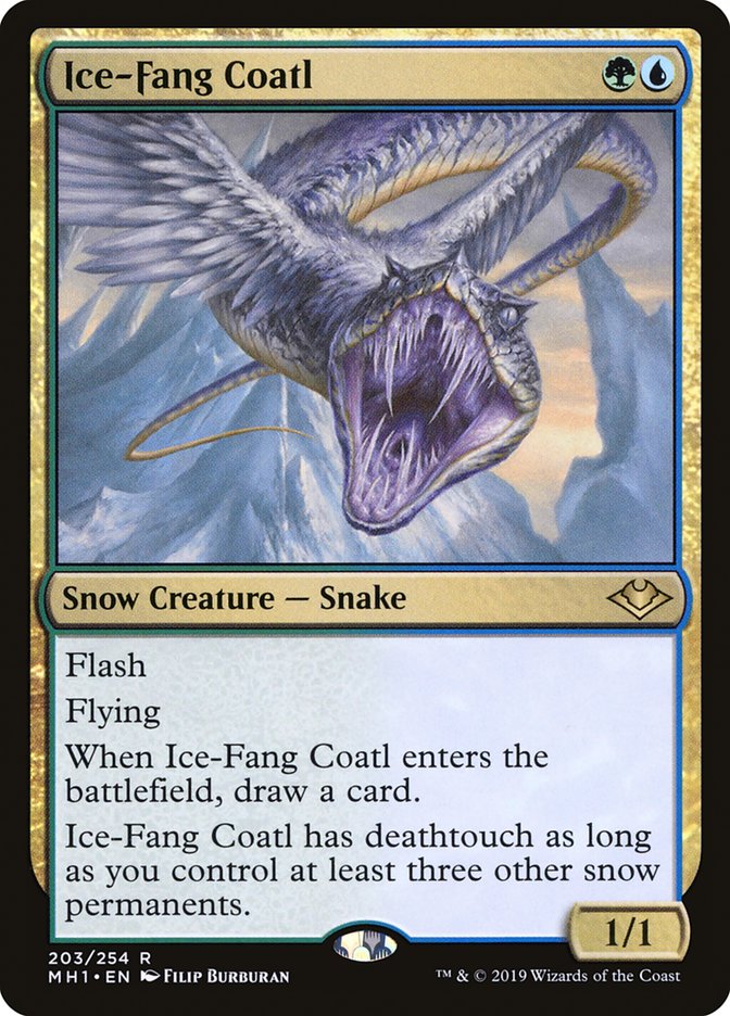 Ice-Fang Coatl (Modern Horizons #203)