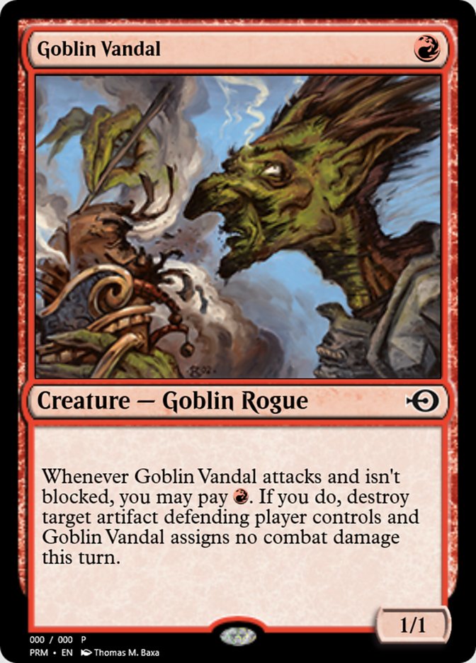 Goblin Vandal (Magic Online Promos #62383)
