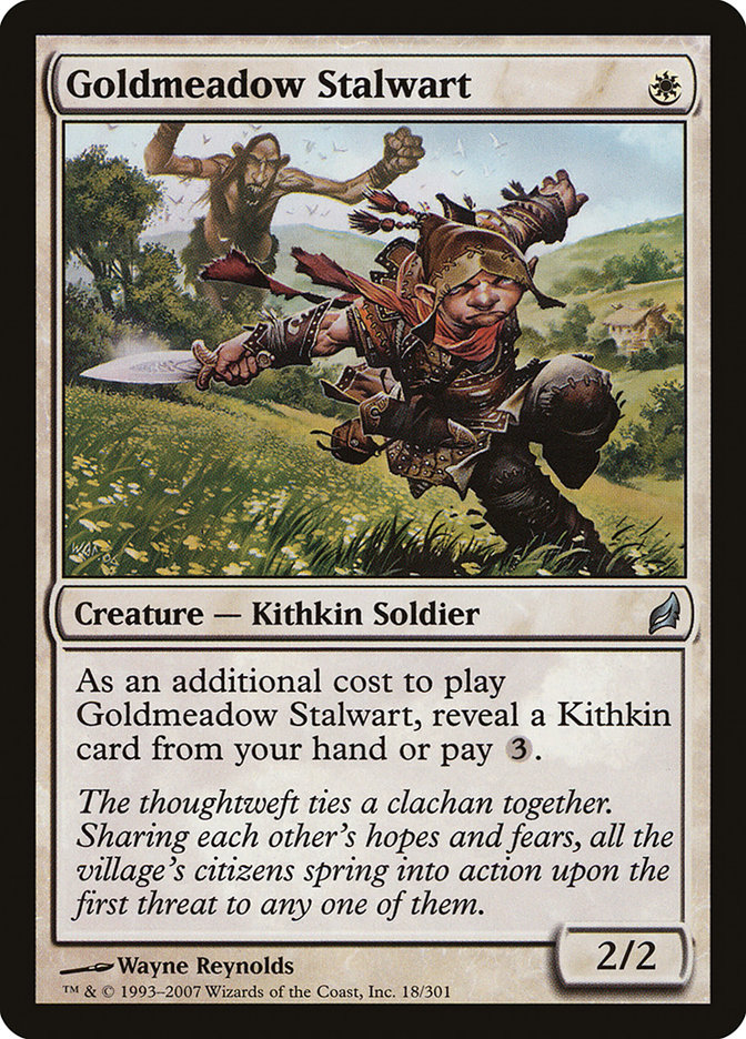 Goldmeadow Stalwart (Lorwyn #18)