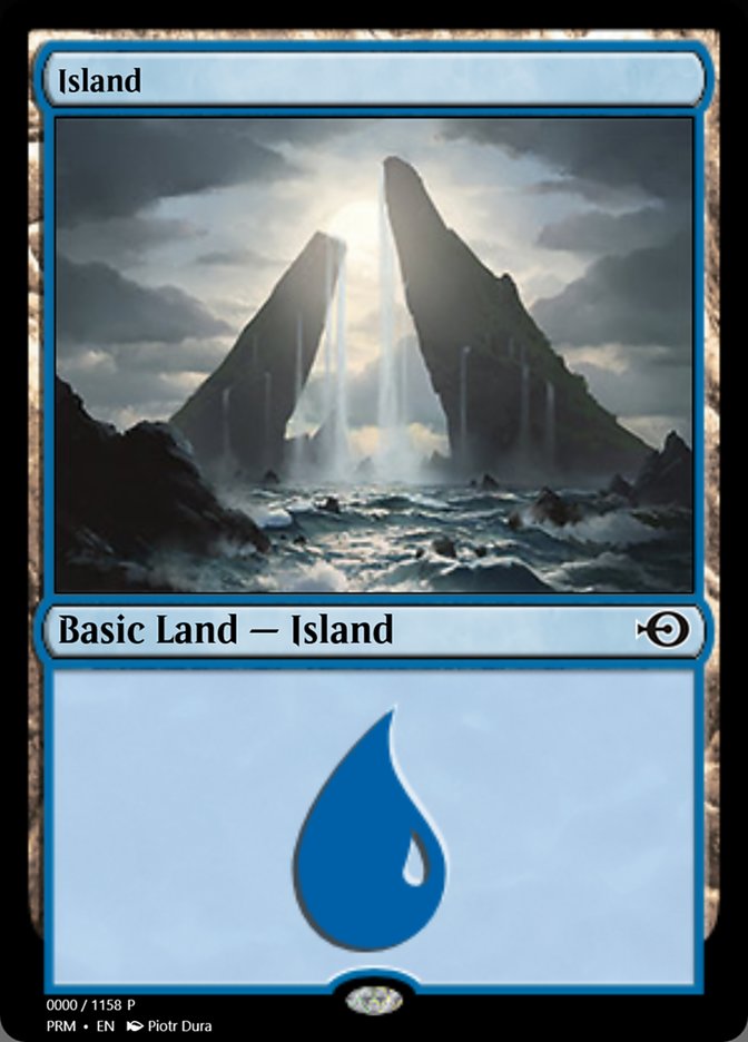 Island (Magic Online Promos #73634)