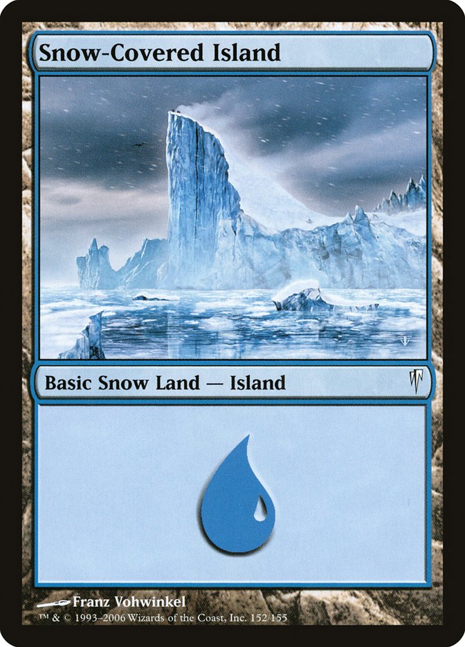 Snow-Covered Island (Coldsnap #152)