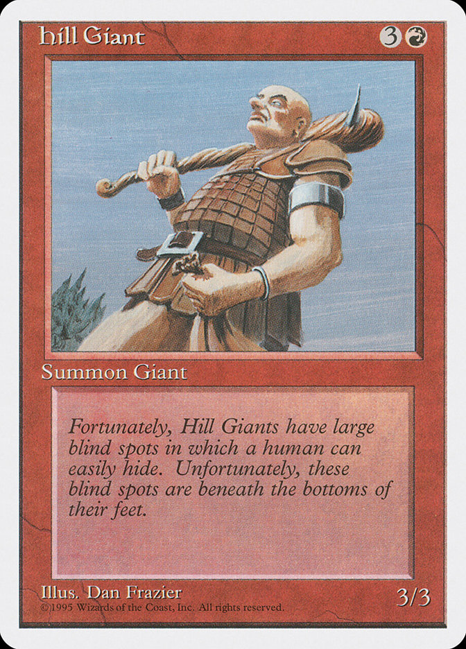 Hill Giant (Fourth Edition #201)