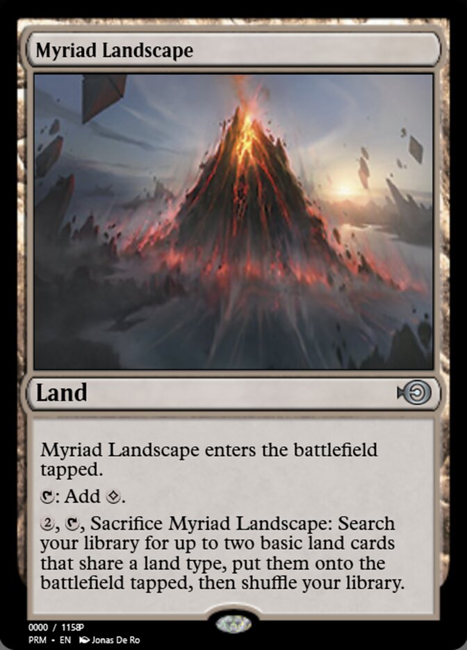 Myriad Landscape (Magic Online Promos #83674)