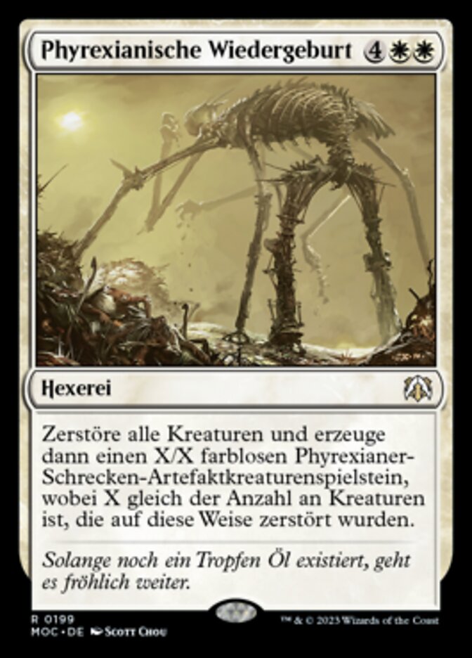 Phyrexian Rebirth (March of the Machine Commander #199)