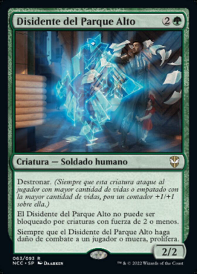 Disidente del Parque Alto
