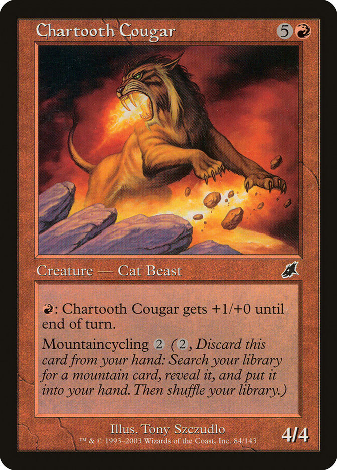 Chartooth Cougar (Scourge #84)