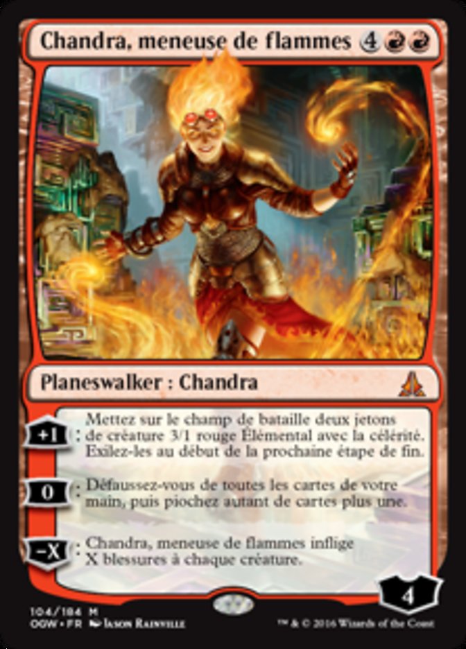 Chandra, meneuse de flammes